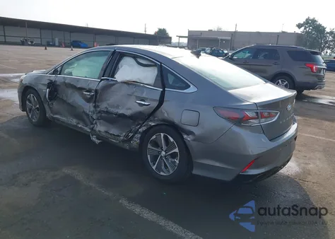 2018 Hyundai Sonata Hybrid Limited из США, поврежденный, VIN KMHE34L30JA086881